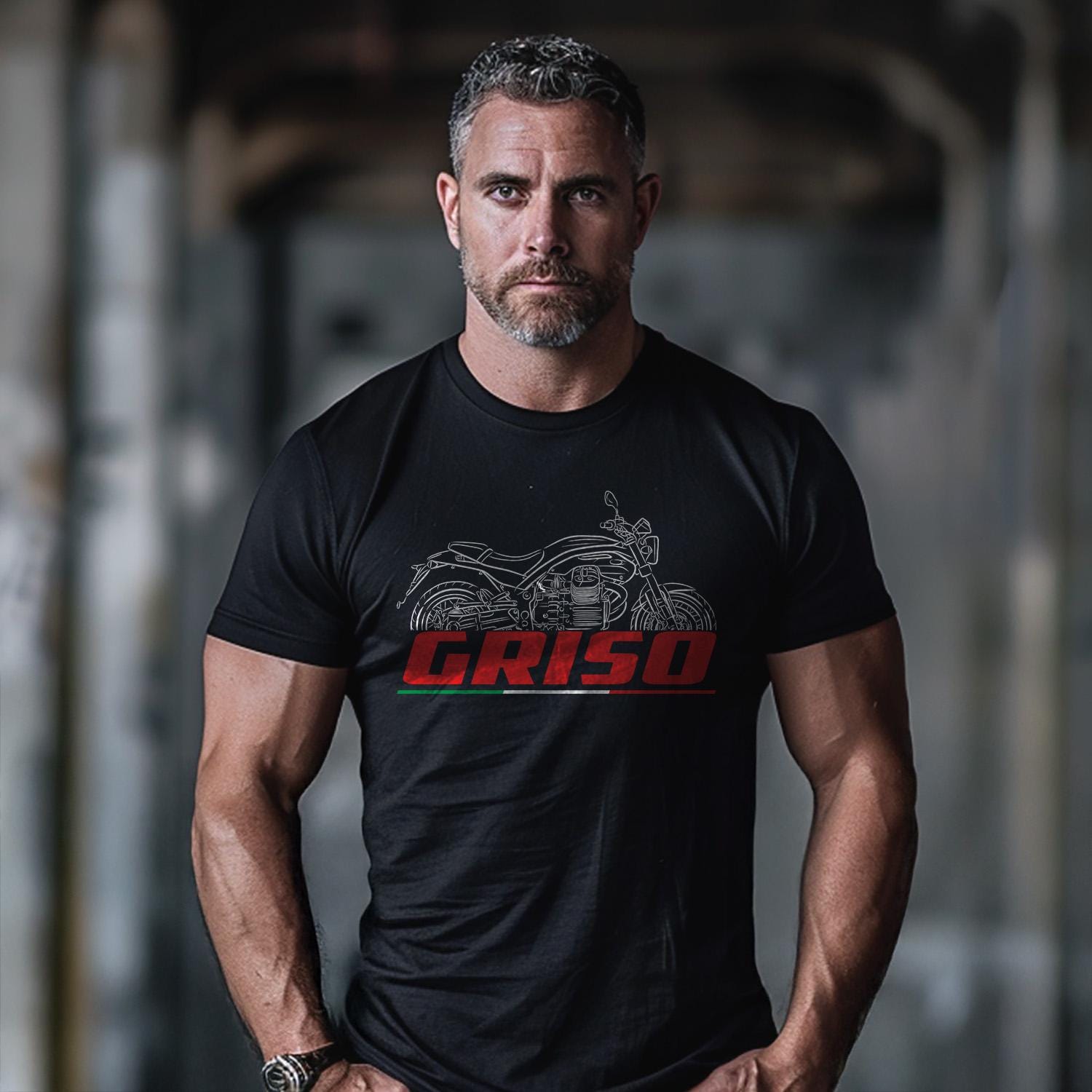 Moto Guzzi Griso 1200 2005 - 2016 Inspired T-Shirt - Motorcycle Tee Shirt for Riders