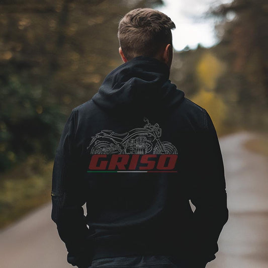 Moto Guzzi Griso 850 2006 - 2009 Inspired Hoodie - Motorcycle Sweatshirt for Riders