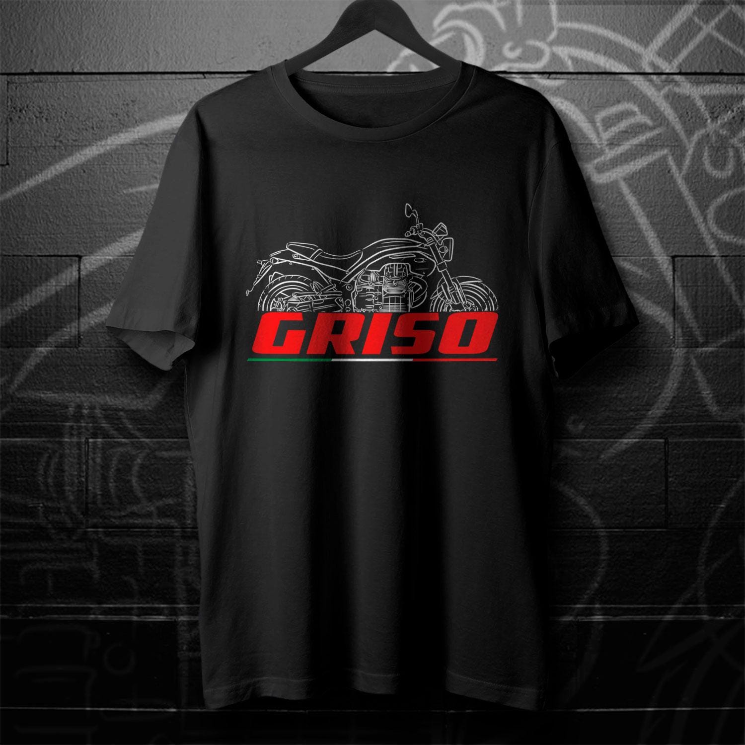 Moto Guzzi Griso 850 2006 - 2009 Inspired T-Shirt - Motorcycle Tee Shirt for Riders