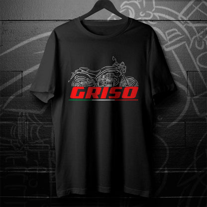 Moto Guzzi Griso 850 2006 - 2009 Inspired T-Shirt - Motorcycle Tee Shirt for Riders