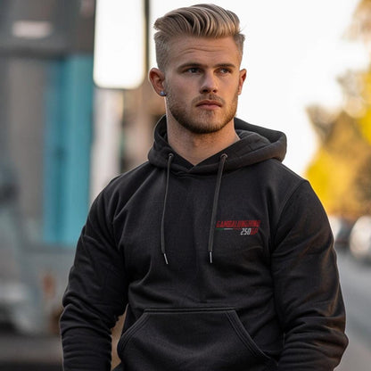 Moto Guzzi Gambalunghino 250 GP Inspired Hoodie - Motorcycle Sweatshirt for Riders