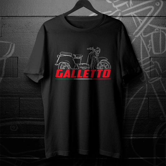 Moto Guzzi Galletto Inspired T-Shirt - Motorcycle Tee Shirt for Riders