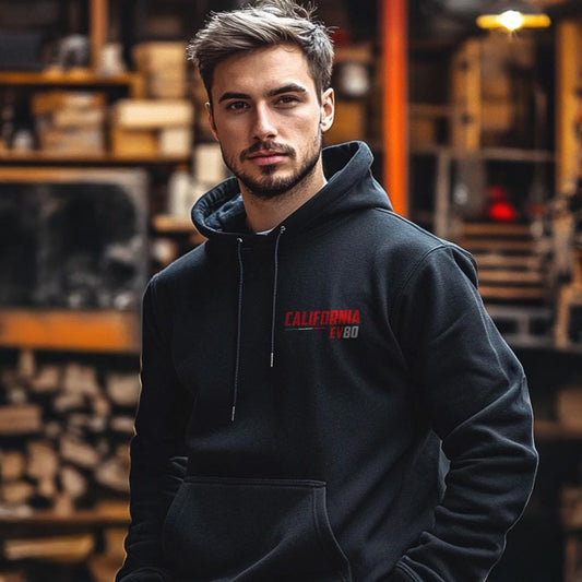 Moto Guzzi California EV Inspired Hoodie - Motorcycle Sweatshirt for Riders