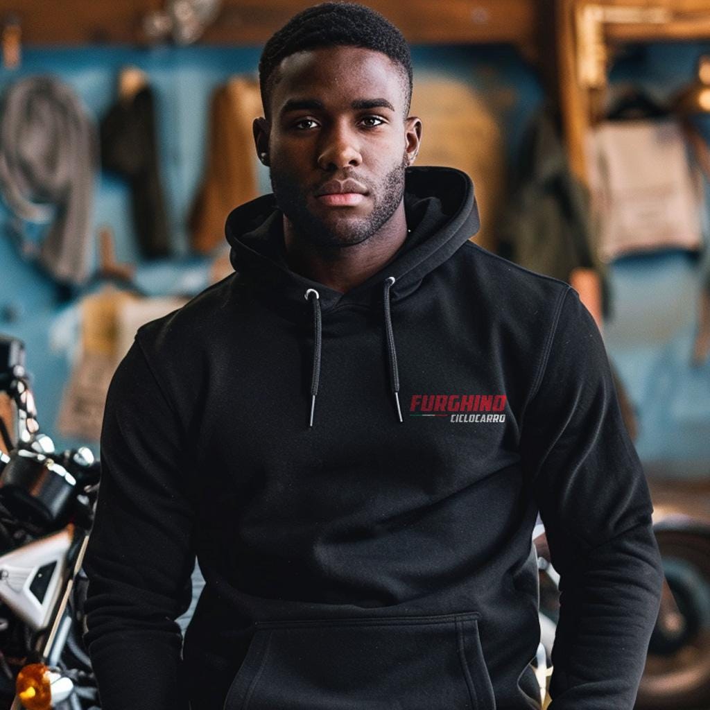 Moto Guzzi Furghino Ciclocarro 1968 - 1971 Inspired Hoodie - Motorcycle Sweatshirt for Riders