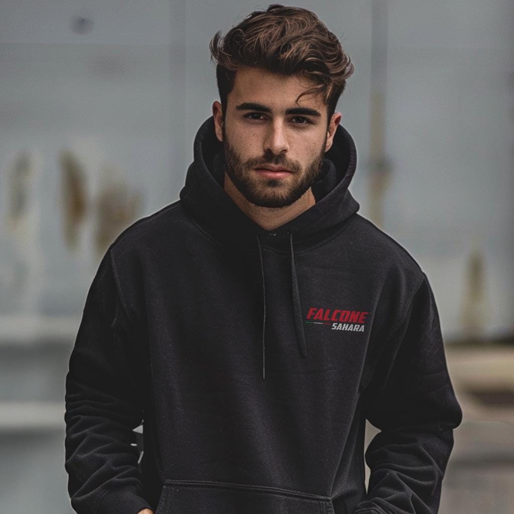 Moto Guzzi Falcone 500 Sahara 1975 Inspired Hoodie - Motorcycle Sweatshirt for Riders