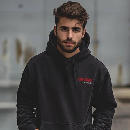 Moto Guzzi Falcone 500 Sahara 1975 Inspired Hoodie - Motorcycle Sweatshirt for Riders