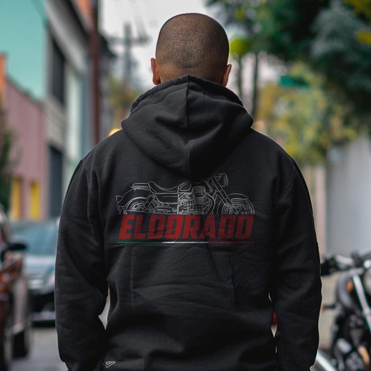 Moto Guzzi Eldorado Inspired Hoodie - Motorcycle Sweatshirt for Riders