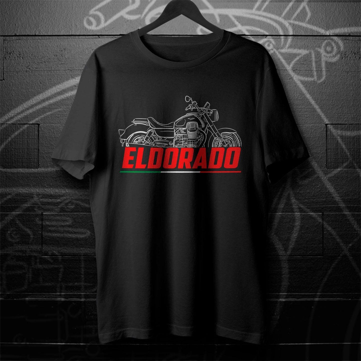Moto Guzzi Eldorado Inspired T-Shirt - Motorcycle Tee Shirt for Riders
