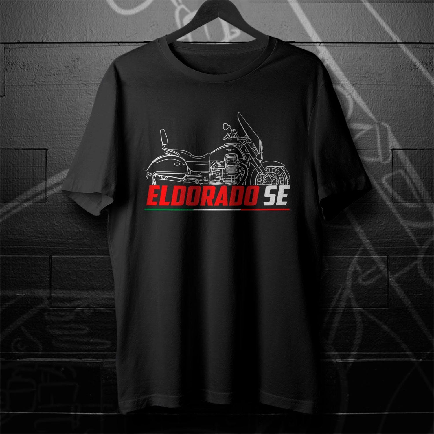 Moto Guzzi Eldorado Inspired T-Shirt - Motorcycle Tee Shirt for Riders