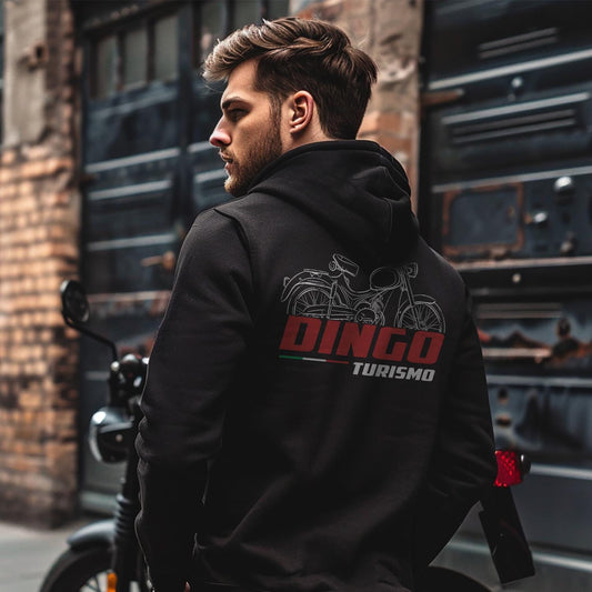 Moto Guzzi Dingo Turismo 1963 - 1975 Inspired Hoodie - Motorcycle Sweatshirt for Riders