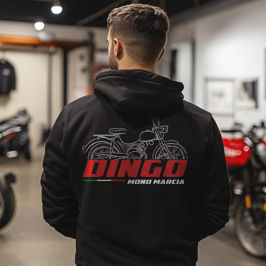 Moto Guzzi Dingo Mono Marcia 1975 - 1976 Inspired Hoodie - Motorcycle Sweatshirt for Riders