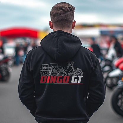 Moto Guzzi Dingo GT 1969 - 1970 Inspired Hoodie - Motorcycle Sweatshirt for Riders