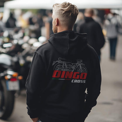 Moto Guzzi Dingo Cross 1967 - 1969 Inspired Hoodie - Motorcycle Sweatshirt for Riders