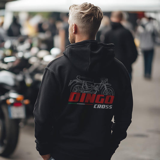 Moto Guzzi Dingo Cross 1967 - 1969 Inspired Hoodie - Motorcycle Sweatshirt for Riders