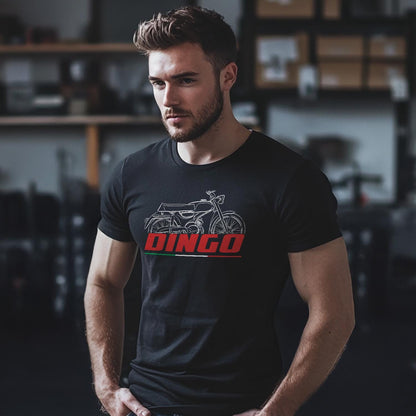 Moto Guzzi Dingo 49 Inspired T-Shirt - Motorcycle Tee Shirt for Riders