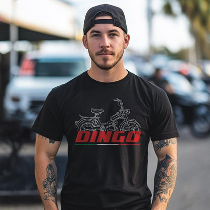 Moto Guzzi Dingo 3V 1973 - 1974 Inspired T-Shirt - Motorcycle Tee Shirt for Riders
