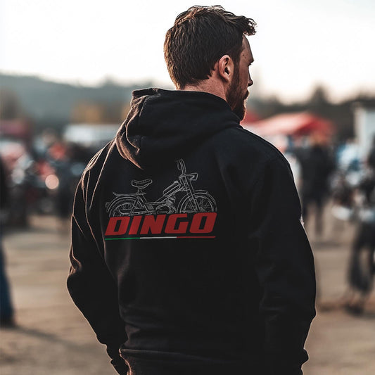 Moto Guzzi Dingo 3V 1973 - 1974 Inspired Hoodie - Motorcycle Sweatshirt for Riders