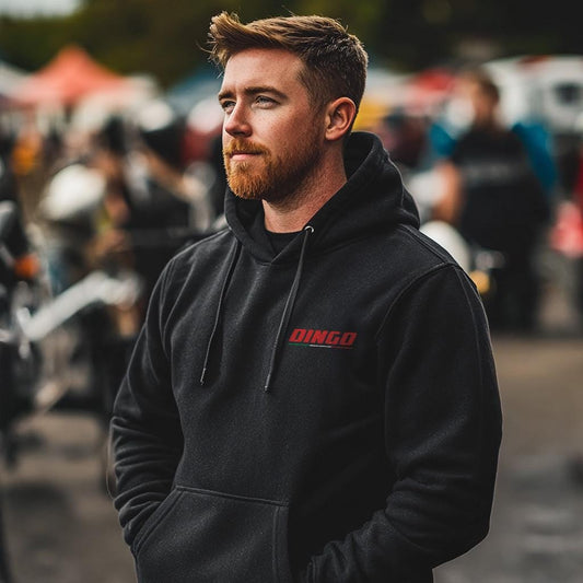 Moto Guzzi Dingo 3V 1973 - 1974 Inspired Hoodie - Motorcycle Sweatshirt for Riders