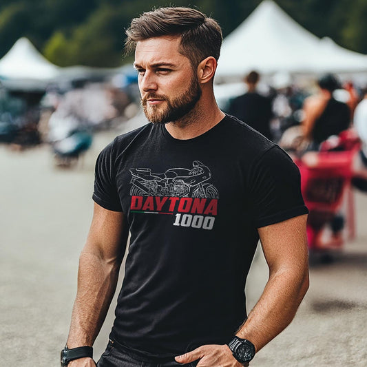 Moto Guzzi Daytona 1000 Inspired T-Shirt - Motorcycle Tee Shirt for Riders
