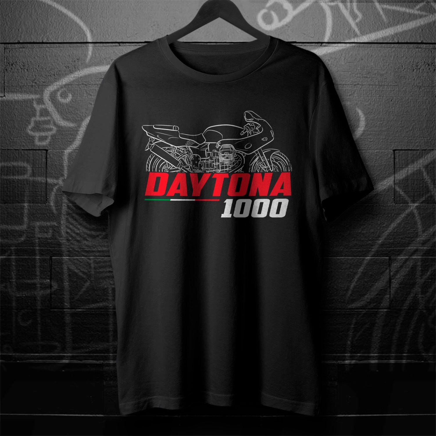 Moto Guzzi Daytona 1000 Inspired T-Shirt - Motorcycle Tee Shirt for Riders
