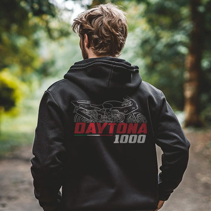 Moto Guzzi Daytona 1000 Inspired Hoodie - Motorcycle Sweatshirt for Riders