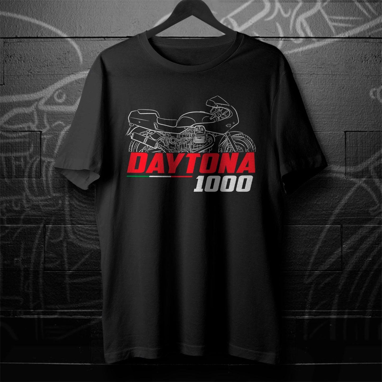 Moto Guzzi Daytona 1000 Inspired T-Shirt - Motorcycle Tee Shirt for Riders
