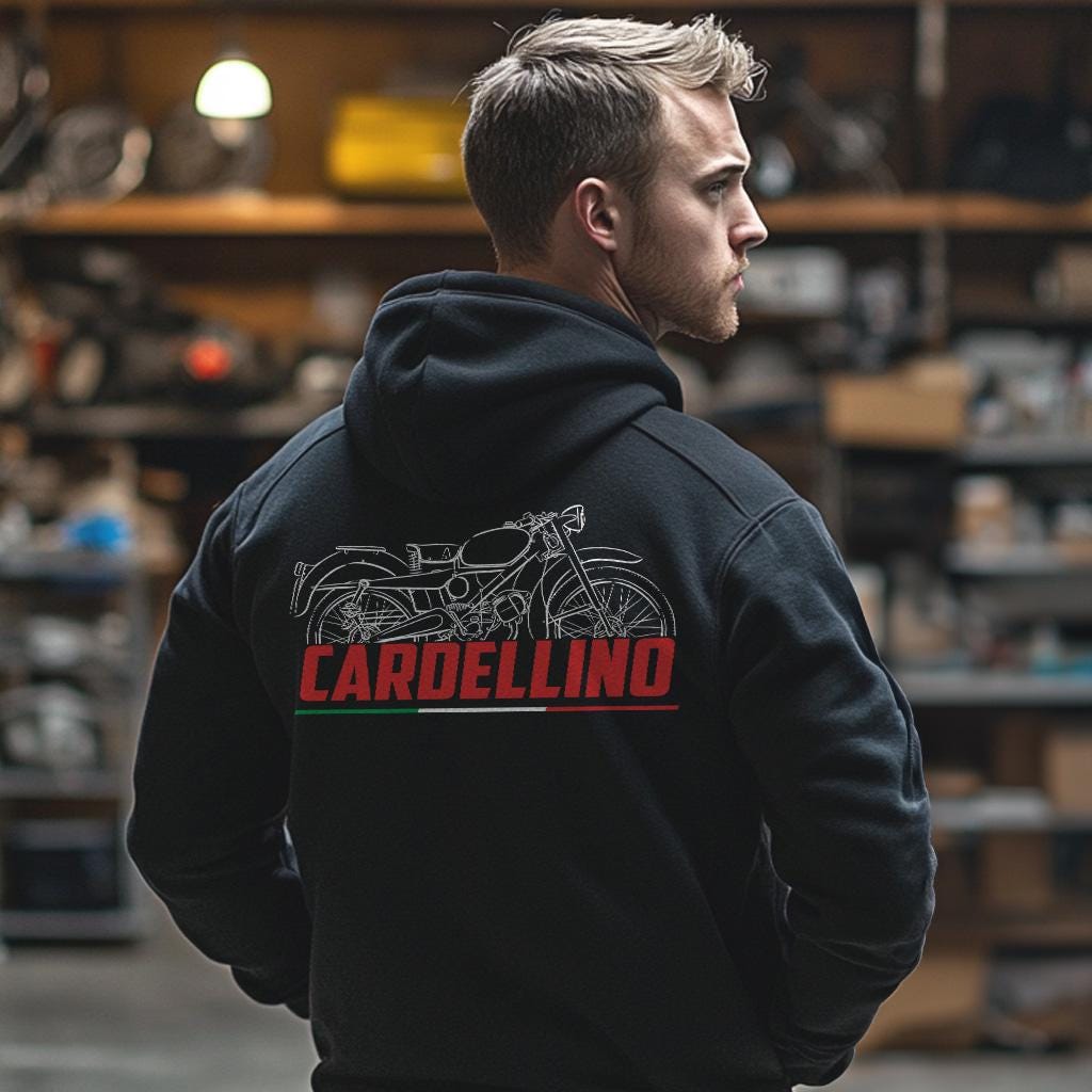 Moto Guzzi Condor 500 1938 - 1940 Inspired Hoodie - Motorcycle Sweatshirt for Riders