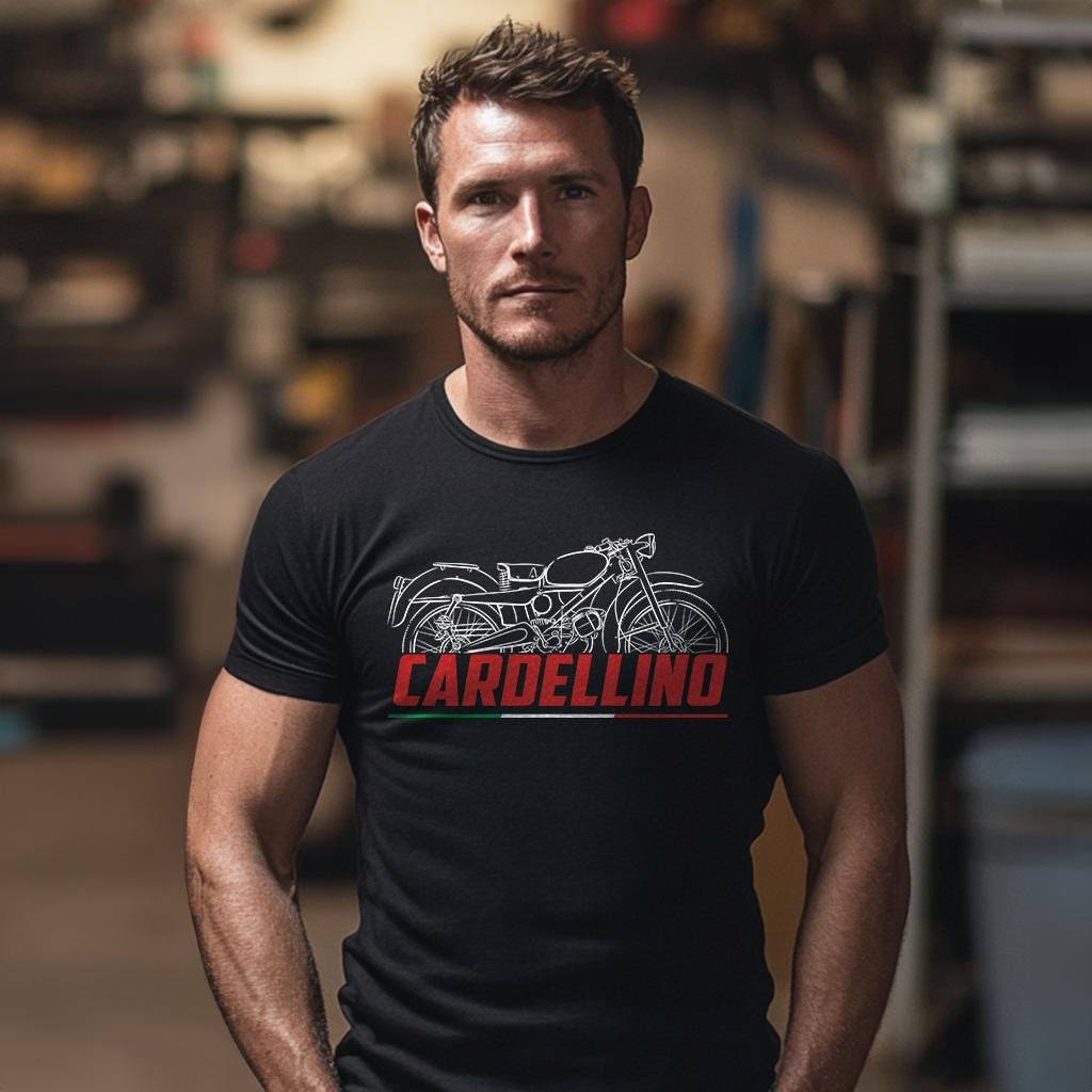 Moto Guzzi Cardellino 65 | 73 & 83 Inspired T-Shirt - Motorcycle Tee Shirt for Riders
