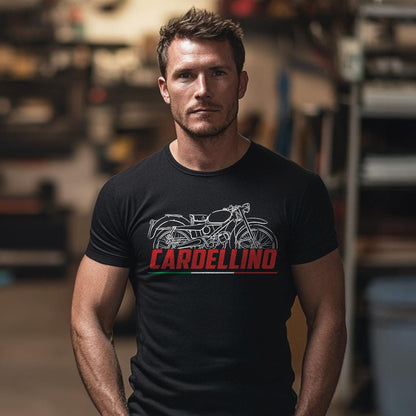 Moto Guzzi Cardellino 65 | 73 & 83 Inspired T-Shirt - Motorcycle Tee Shirt for Riders