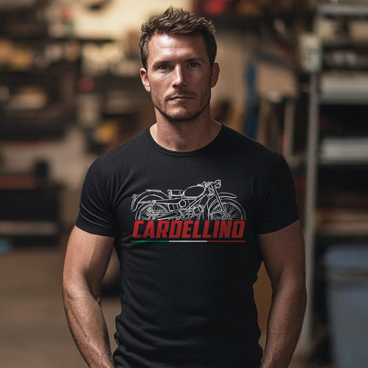 Moto Guzzi Cardellino 65 | 73 & 83 Inspired T-Shirt - Motorcycle Tee Shirt for Riders
