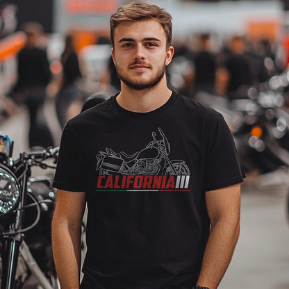 Moto Guzzi California III 950 1987 - 1993 Inspired T-Shirt - Motorcycle Tee Shirt for Riders