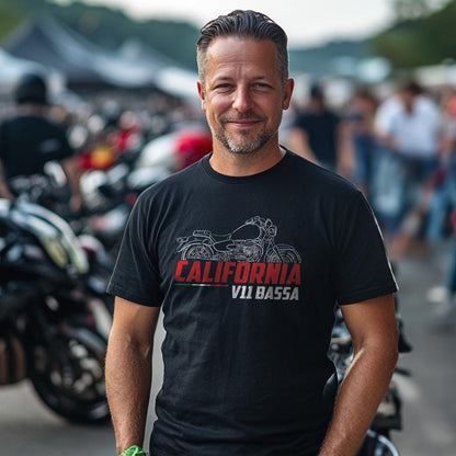 Moto Guzzi V11 Inspired T-Shirt - Motorcycle Tee Shirt for Riders