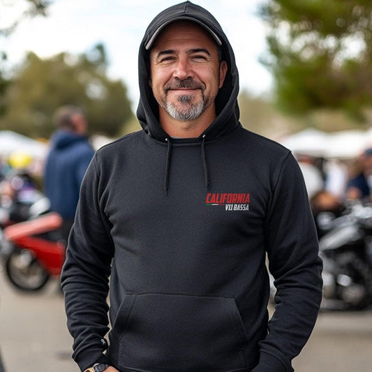 Moto Guzzi V11 Inspired Hoodie - Motorcycle Sweatshirt for Riders