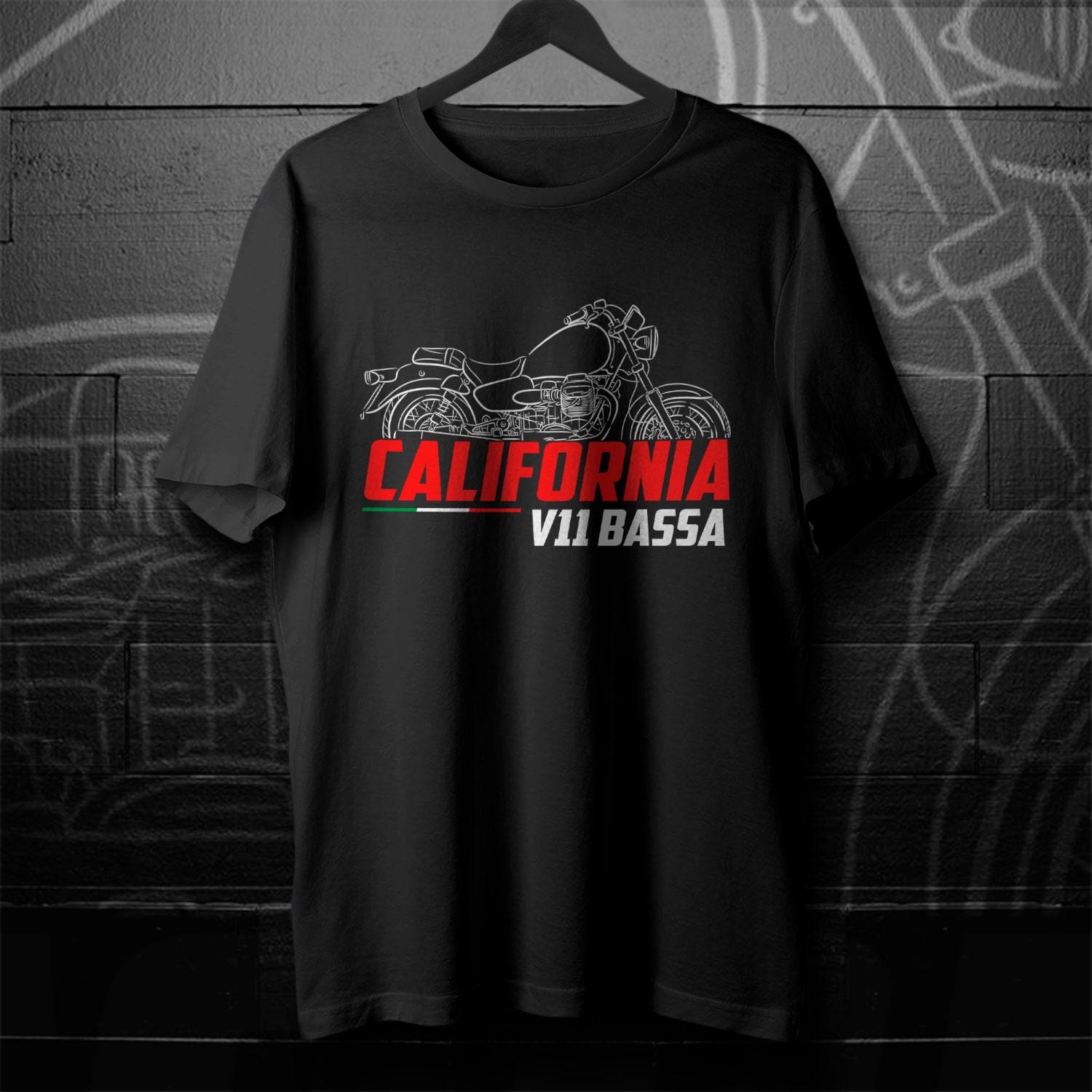 Moto Guzzi V11 Inspired T-Shirt - Motorcycle Tee Shirt for Riders