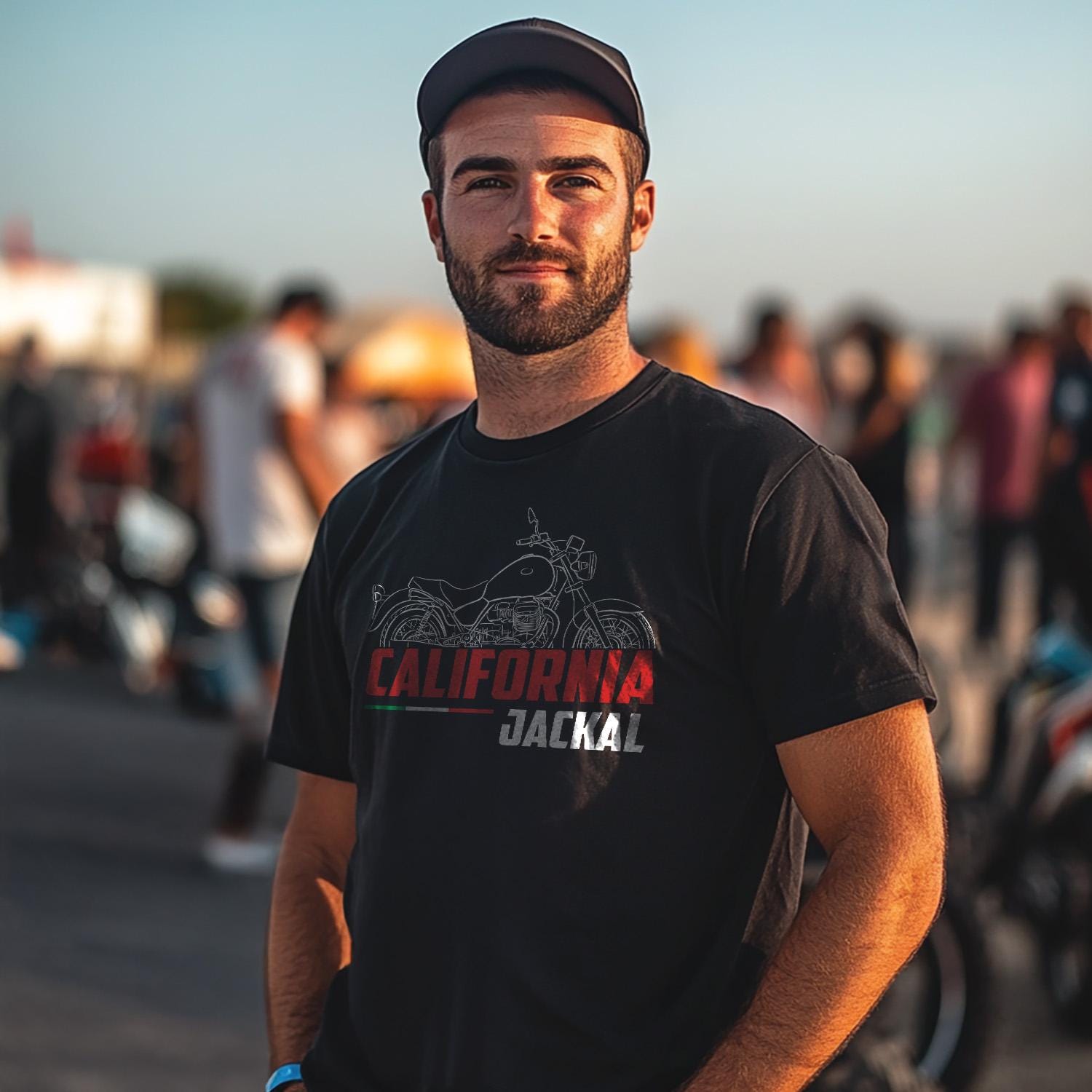 Moto Guzzi California Jackal 1999 - 2001 Inspired T-Shirt - Motorcycle Tee Shirt for Riders