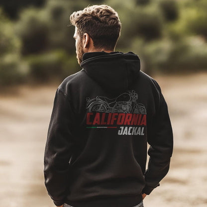 Moto Guzzi California Jackal 1999 - 2001 Inspired Hoodie - Motorcycle Sweatshirt for Riders