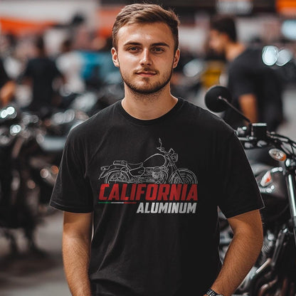 Moto Guzzi California Aluminum 2003 - 2005 Inspired T-Shirt - Motorcycle Tee Shirt for Riders