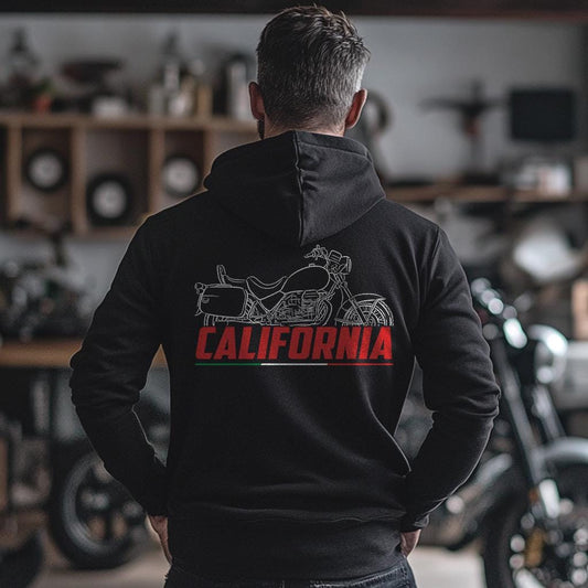 Moto Guzzi California 1100 Hoodie - Motorcycle Sweatshirt for Riders