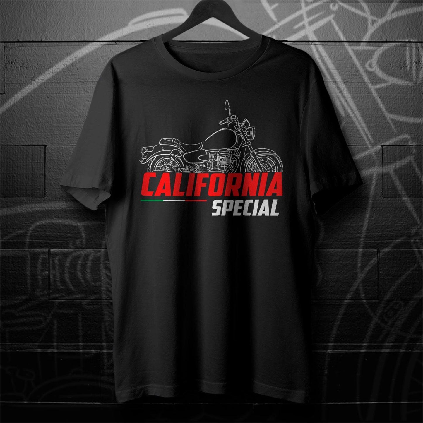 Moto Guzzi California 1100 Inspired T-Shirt - Motorcycle Tee Shirt for Riders