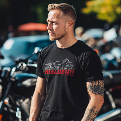 Moto Guzzi Bialbero 250 & 350 GP Inspired T-Shirt - Motorcycle Tee Shirt for Riders