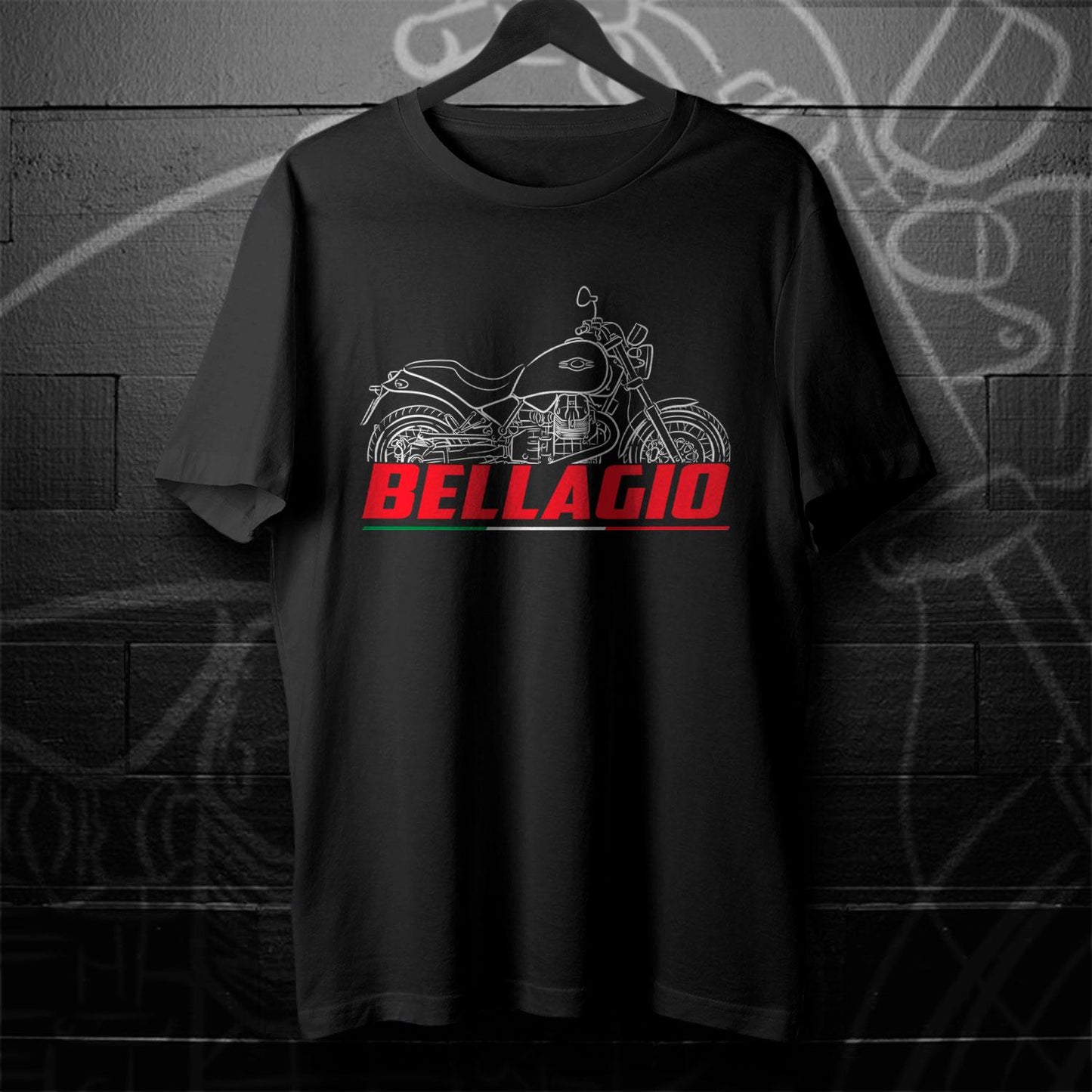 Moto Guzzi Bellagio 940 2007 - 2014 Inspired T-Shirt - Motorcycle Tee Shirt for Riders