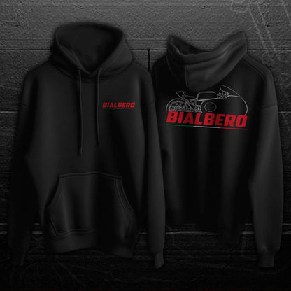 Moto Guzzi Bialbero 250 & 350 GP Inspired Hoodie - Motorcycle Sweatshirt for Riders