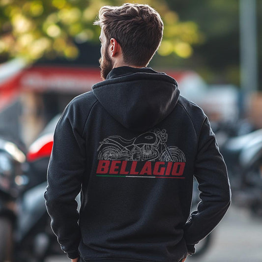 Moto Guzzi Bellagio 940 2007 - 2014 Inspired Hoodie - Motorcycle Sweatshirt for Riders