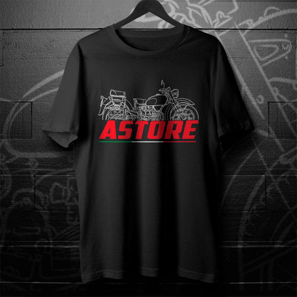 Moto Guzzi Astore 1949 - 1953 Inspired T-Shirt - Motorcycle Tee Shirt for Riders