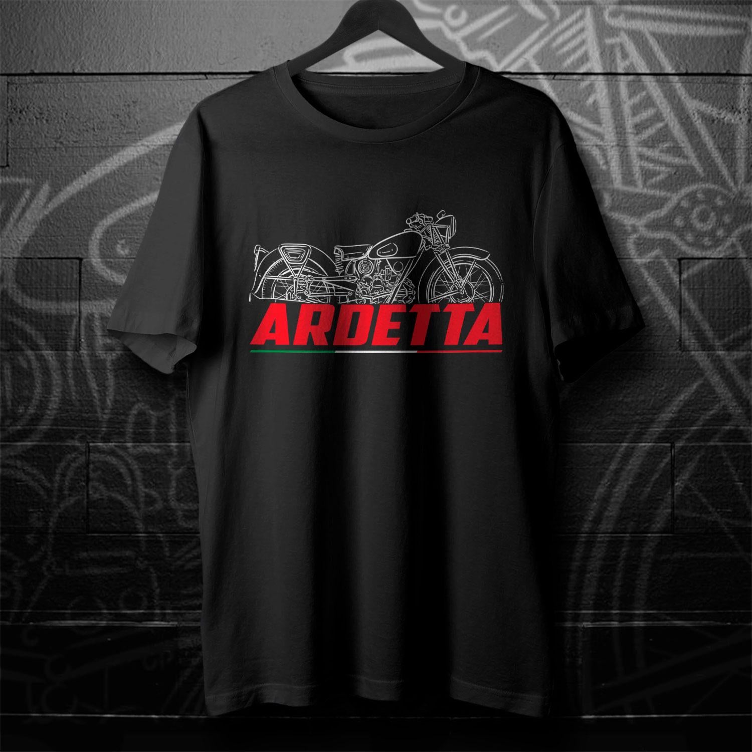 Moto Guzzi Ardetta 250 1939 - 1940 Inspired T-Shirt - Motorcycle Tee Shirt for Riders