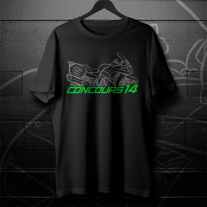Kawasaki GTR 1400 ( Concours 14 ) Inspired T-Shirt - Motorcycle Tee Shirt Riders