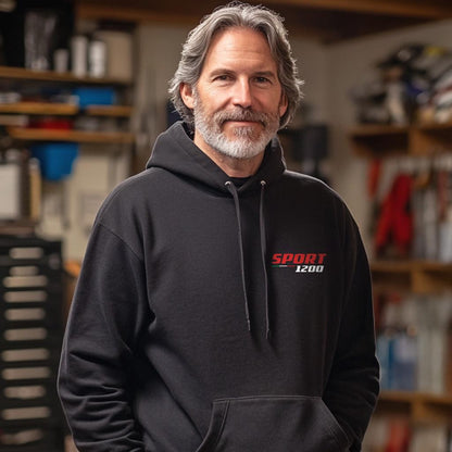 Moto Guzzi 1200 Sport 2006 - 2013 Inspired Hoodie - Motorcycle Sweatshirt for Riders