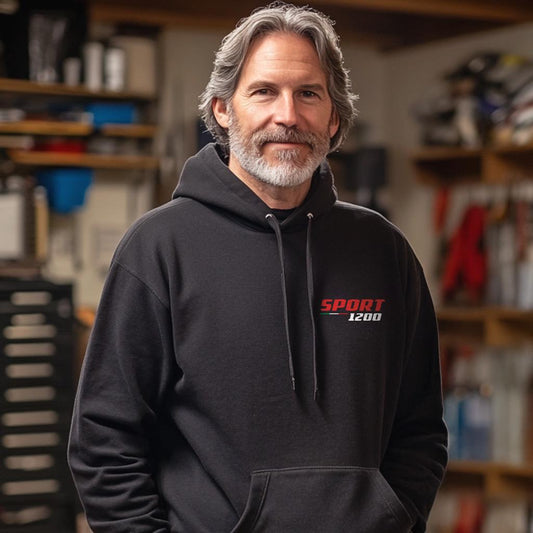 Moto Guzzi 1200 Sport 2006 - 2013 Inspired Hoodie - Motorcycle Sweatshirt for Riders