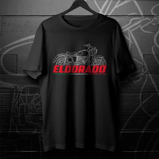 Moto Guzzi 850 Eldorado 1972 - 1974 Inspired T-Shirt - Motorcycle Tee Shirt for Riders