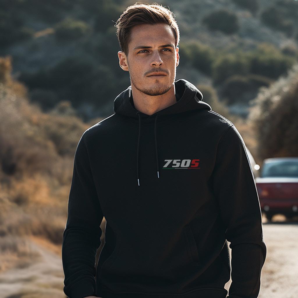 Moto Guzzi 750S Inspired Hoodie - Motorcycle Sweatshirt for Riders
